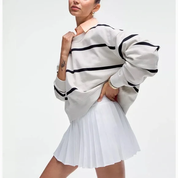 🚨SOLD🚨[NWOT] LULULEMON "High-Rise Pleated Tennis Skirt" in White: Sz 10 - Picture 5 of 13